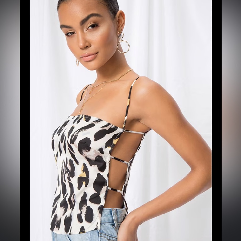 Revolve Superdown Leopard Tank Top